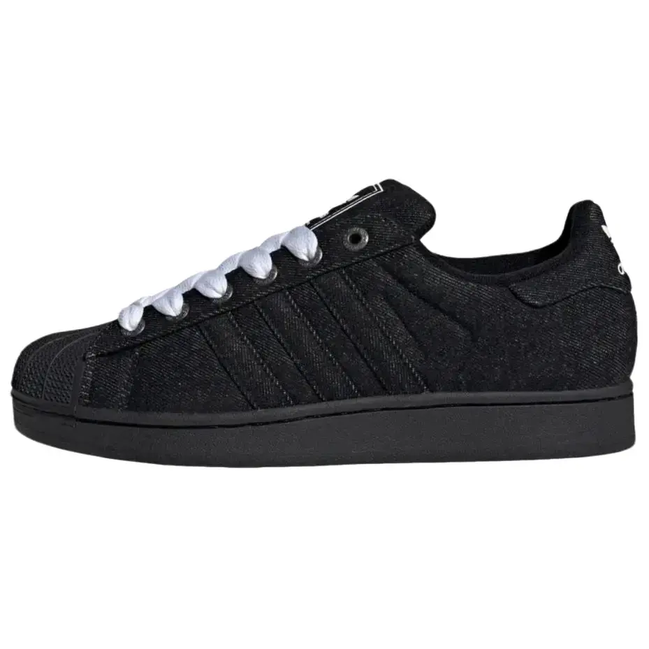 Adidas Superstar 2 Men's Athletic Leather Shoe - Core Black, Footwear White, Sports Sneaker, Sports Shoes, Classic, Closed, Casual, Rubber, Durable Leather, Steady Traction, Men's Shoes