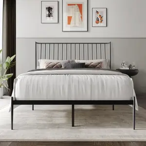 Vintage Spindle Metal Bed Frame Vintage Spindle Metal Bed Frame