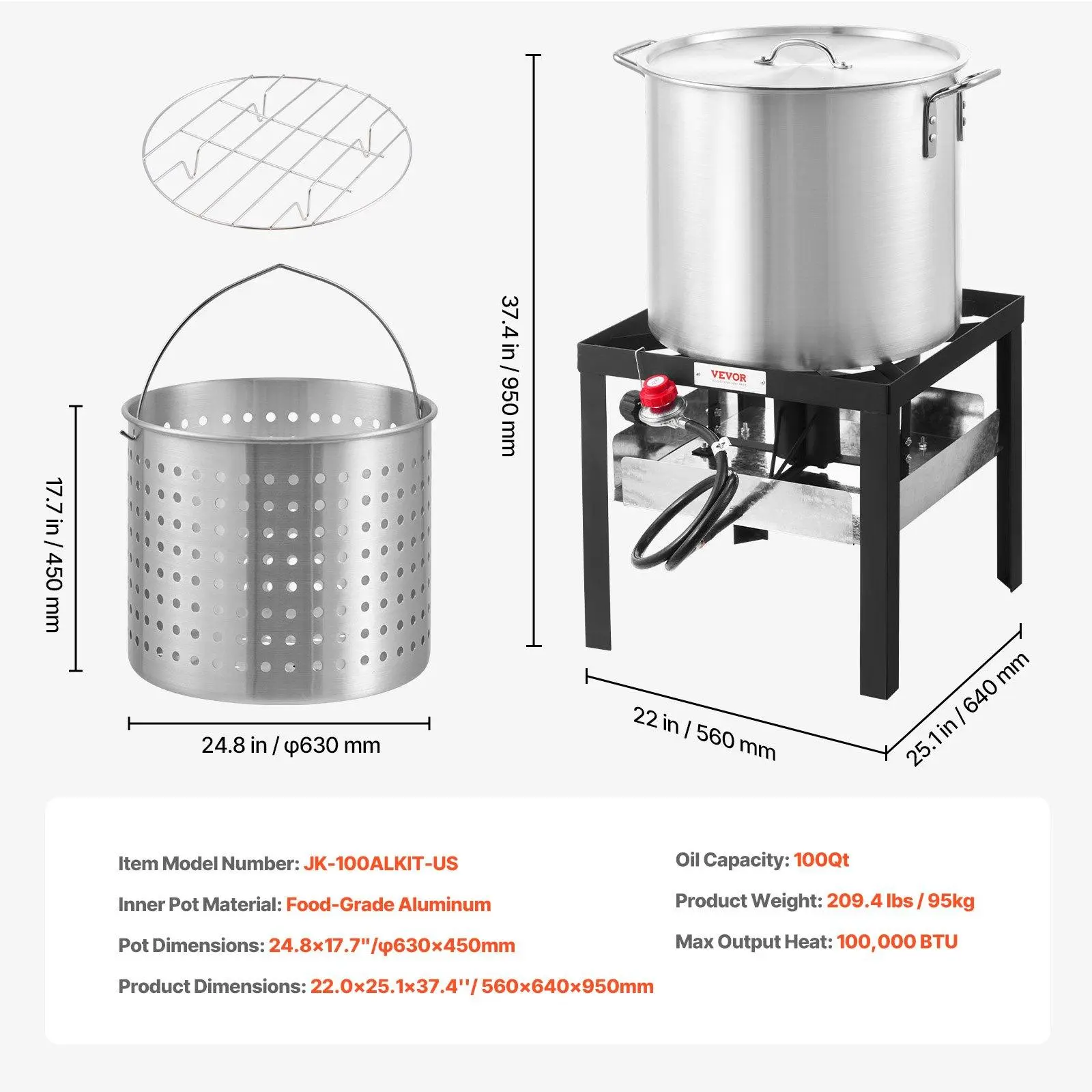 100 QT