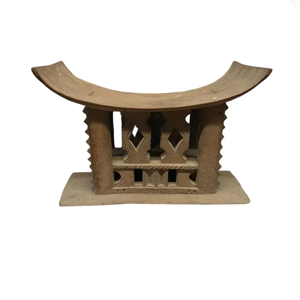 Vintage Wooden Ashanti Stool