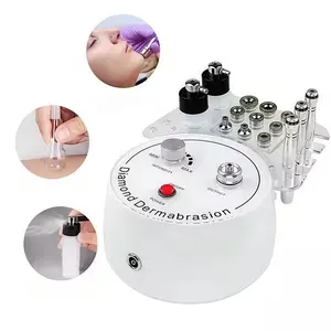 Us Plug Triple Function Facial Microdermabrasion Machine, Home Diamond Exfoliator, Blackhead Remover Tool, Beauty Device Lb180