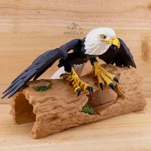 Articulated Bald Eagle Fidget - 3D Printed Movable Wings & Poseable Talons - Desk Pet & Patriotic Decor Gift