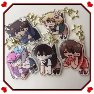 Omori Chibi Acrylic Keychain, Omori Game Keychain