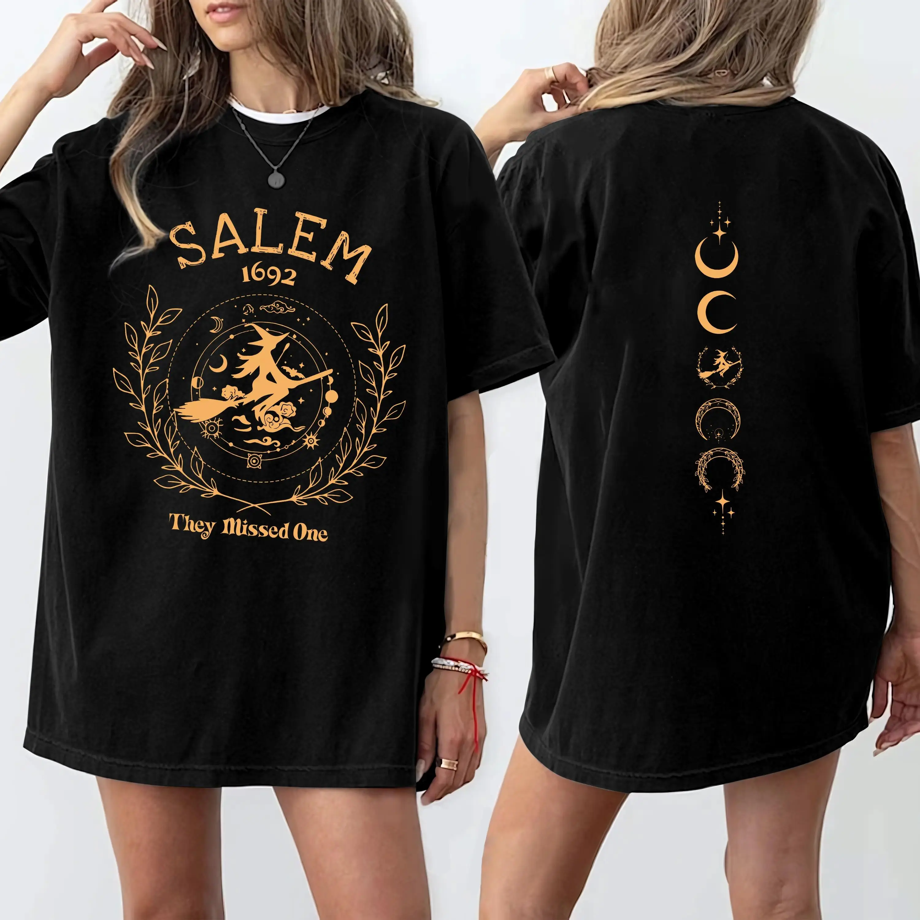 Salem 1692 They Missed One T-shirt, Halloween Witchy T-shirt, Vintage Salem Witch T-shirt, Massachusetts Witch Trials Shirt, Apothecary Tee