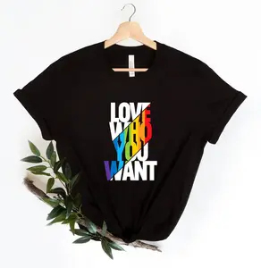 Love Who You Want Shirt Gay Shirt Gay Gifts Gay Pride LGBT Shirt Pride Shirt Lesbian Shirt Bisexual Shirt Tank Top Lesbian clothes