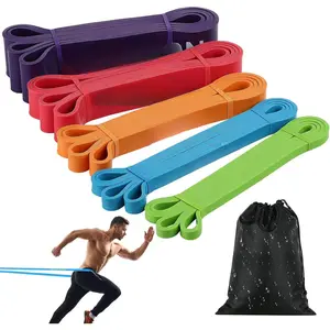 Resistance Bands Set, Pull Up Assist Bands - Stretch Resistance Band - Mobility Band Powerlifting Exercise Bands for Resistance , Physical ,  Workouts