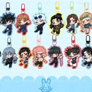 Sorcerer Anime Inspired Colorful Acrylic Charms/Keychains