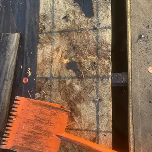 VEVOR Shingle Shovel 4 Pack, D-Grip Handle Shingle Roof Ripper, High Hardness 45# Steel & Lightweight Easy Tearing Off Roofing & Nails Tool, ideal for Commercial and Residential Use,Orange