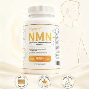 【Father's Day Sale】Myamz NMN Dietary Supplement – Daily Wellness & Vitality Support, Total 60000mg, 60 Capsules