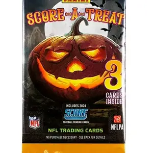 2024 Panini NFL Score-A-Treat Halloween 3 Card Single Pack - Football Trading Cards