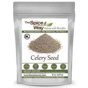 The Spice Way Celery Seed - Fresh Non-GMO Flavorful Seasoning for Dishes - Vegan & Gluten-Free - 30 Years Experience