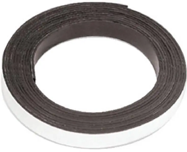 212 MAIN Flexible Magnetic Adhesive Tape Roll, 0.5x30 in, 1-Side Strong Adhesion, Easy-Cut, for DIY Scrapbooking & Craft Projects on Magnetic Surfaces