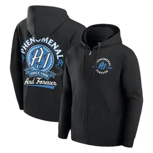 WWE AJ Styles 3D Zip Hoodie Phenomenal Since 1999 Forever Logo Unisex Streetwear Jacket Men Women Fall Winter Casual Sports Fan Merch Oversized Comfortable Sweatshirt