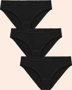3 Pack Women's Merino Wool Bikini Brief Underwear- Comfort Womenswear Panties Basic Minimalist