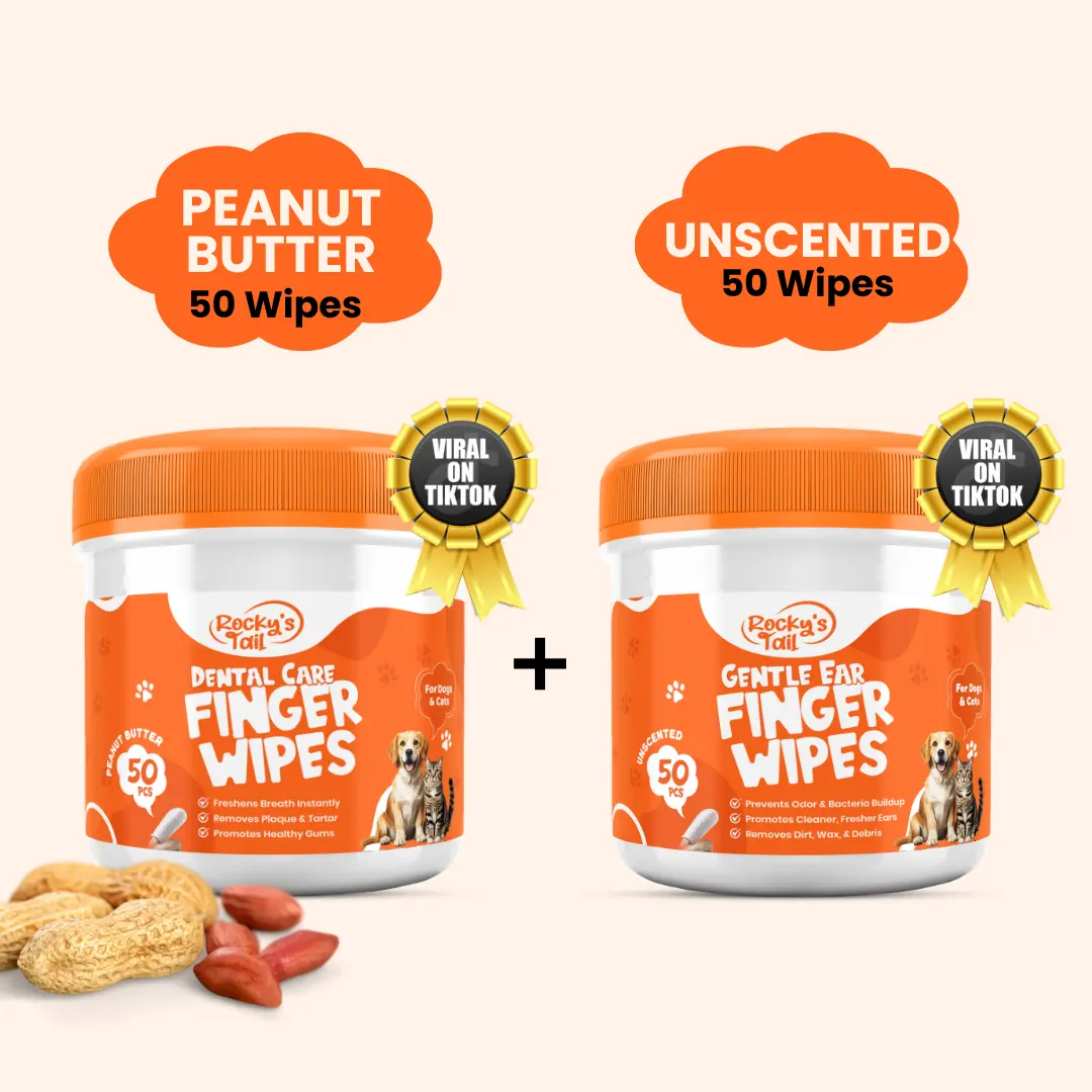 2 Pack - Dental (Peanut Butter) + Ear (Unscented)