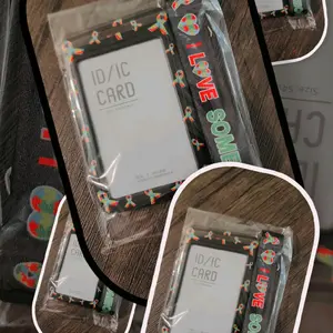 Autism Lanyards with ID Badge Holder "I LOVE SOMEONE WHIT AUTISM"