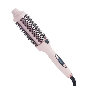 One-Step Hair Dryer and Styler Round Brush Wavy Root Booster for Fast Salon-Quality Blowout More Shine Less Frizz 1-1/2 Inch Hair Skin Care Styling Tool