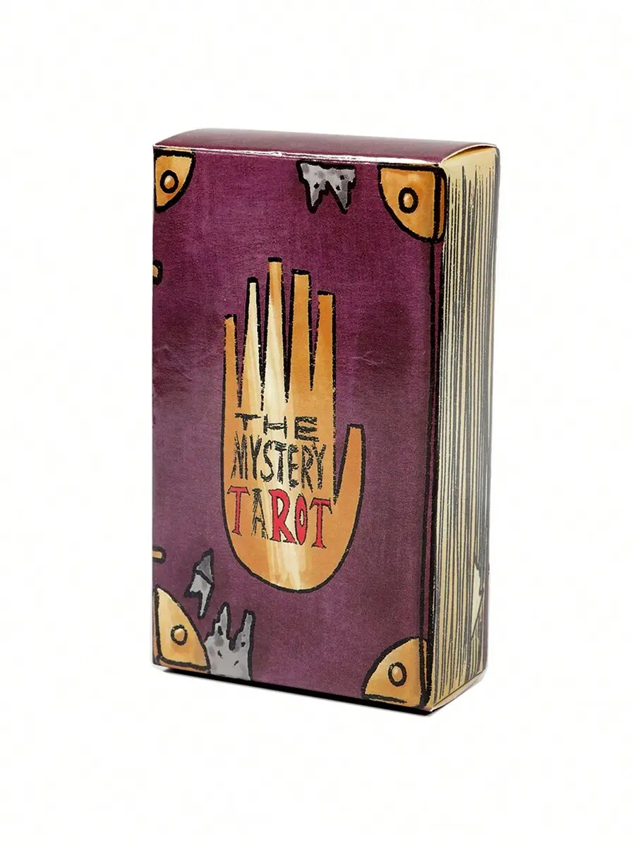 Mystery Tarot 78-Card Fortune Telling Deck Set with Runes, Jenga Game, and Dungeons & Dragons Arcade Toy for Hobby Enthusiasts