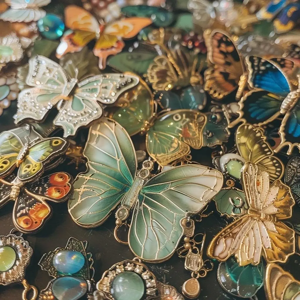 Butterfly Mystery Box  Curated Butterfly Gifts, Trinkets, Stickers & Whimsical Surprises, Nature Inspired Mystery Gift Box