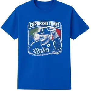 Espresso Time Italia Shirt, Unisex Men & Women, Trendy Streatwear Gift