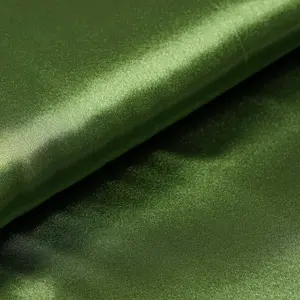 Olive Green Satin Fabric Bolt 10 Yards 54"