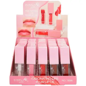 Aceite para Labios Voluminosos Fascinating Simply Bella - Venta al por Mayor Display 30 Unidades (S096)
