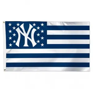 New York Yankees Flag 3x5 Deluxe Style Stars and Stripes Design Special Order