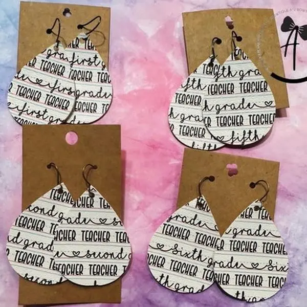 Teacher Appreciation Earrings