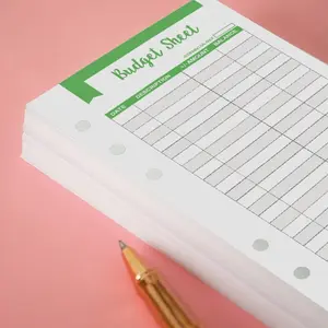 20pcs Expenses Tracker Budget Sheets, A6 Money Saving Wallet Inserts, Budget Envelopes, Money Envelopes, Budget Planner, Bill Organizer