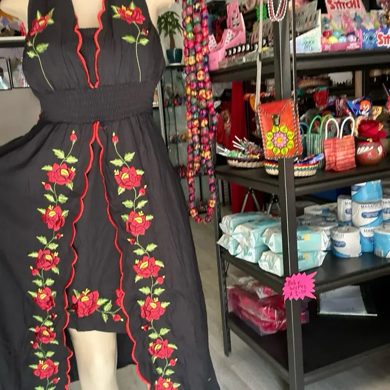 Halter Amazing Tradicional Mexican Dress - TikTok Shop