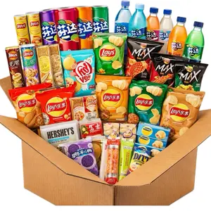 DiaSnacks 15 Pound Full Sizes Asian Snack Box Gift Pack Sweet & Savory Delights from Japan Korea Philippines Thailand Multipack Authentic Flavors - Korean