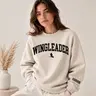 Wingleader Sweatshirt, Xaden Riorson Fourth Wing Crewneck, Fantasy Dragon Academy Sweater, Basgiath War College Bookish Gift, Gift For Readers
