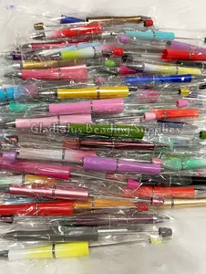BULK, DIY Beadable Pens, Plastic Pens, For Chunky Bubblegum Beads, Pen Blank, Roundtop, Bulk, Custom Gifts, Crafty Party