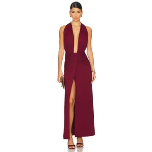 SNDYS Cantarios Dress in Maroon