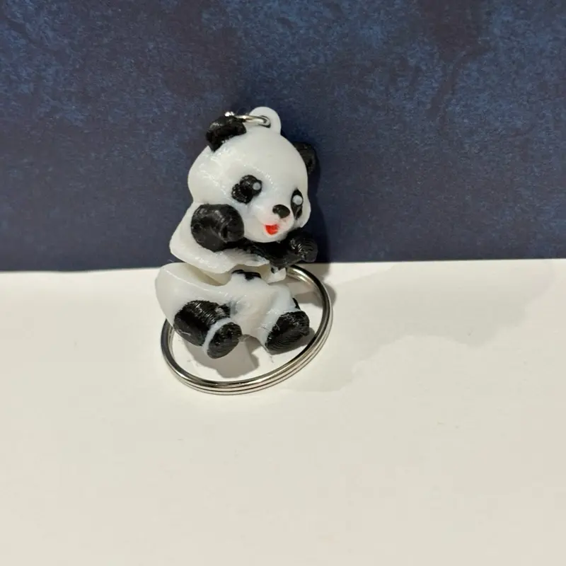 Mini Panda Keychain