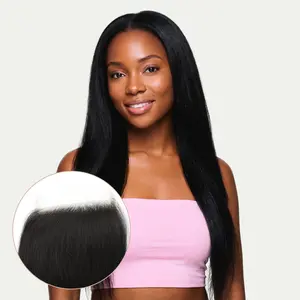 Straight 4x4 HD Lace 100% Human Hair Closure - Flawless Melt Sleek Perfection Ultra Thin HD Lace Blend Effortlessly Into Any Skin Tone