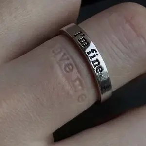 Save Me Ring - Open Ring, Unique and Stylish Finger Ring for Everyday Wear