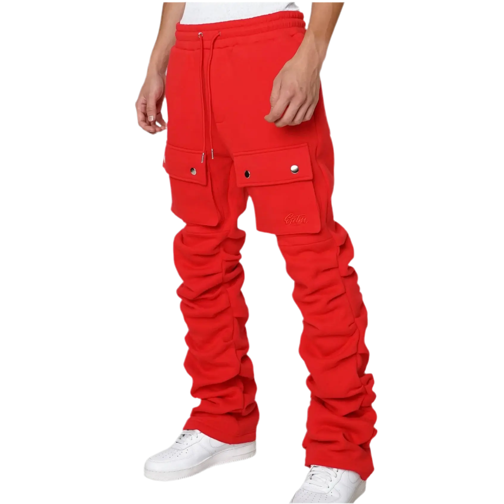 EPTM STACKED CARGO SWEATPANTS