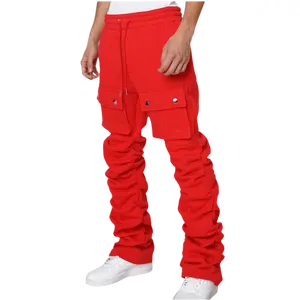 EPTM STACKED CARGO SWEATPANTS