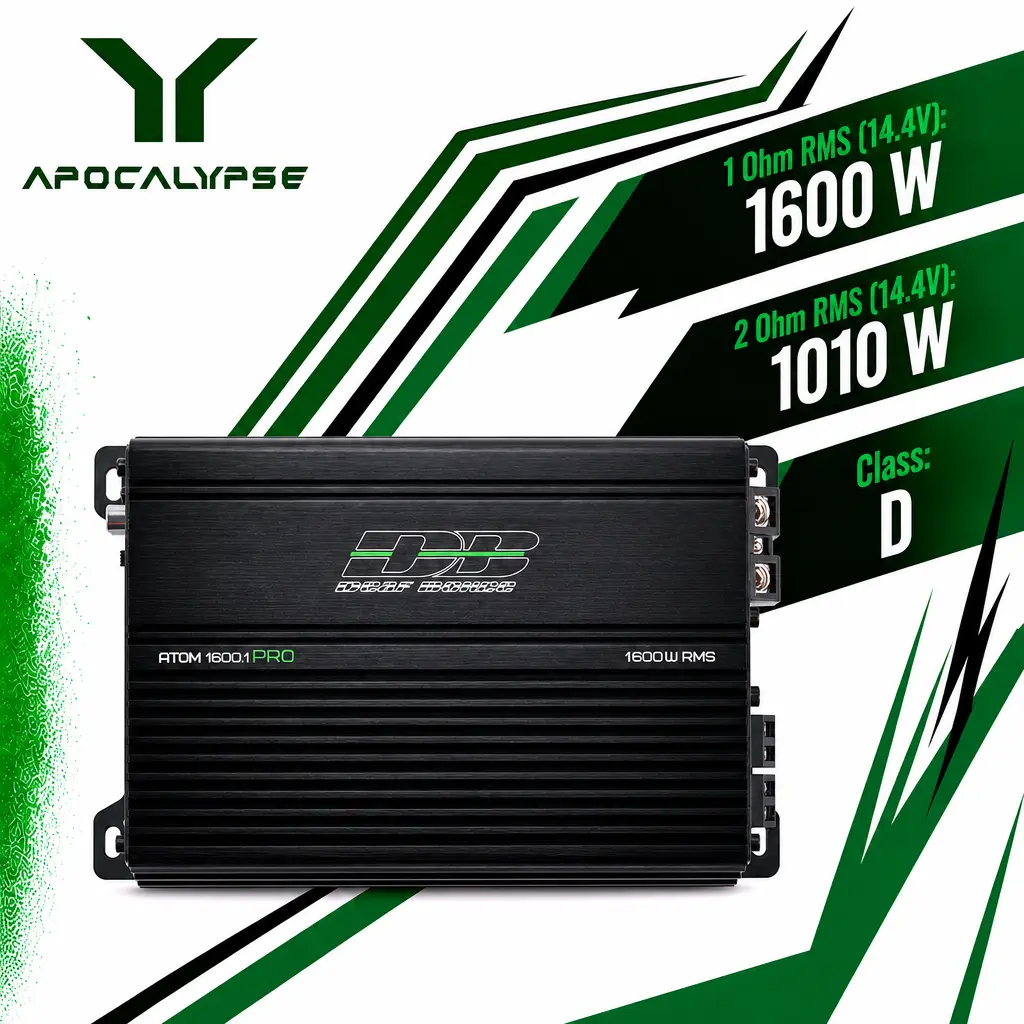 Apocalypse ATOM 1600 PRO | 1600 Watt Power Amplifier