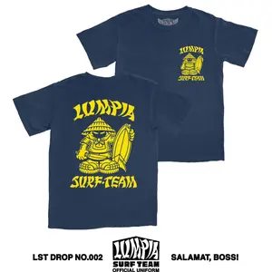 Bad Boi Tee - Navy | Lumpia Surf Team