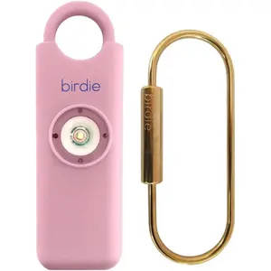 Original Personal Safety Alarm for Women by Women–Loud Siren, Strobe Light and Key Chain in a Variety of Colors (Blossom)
