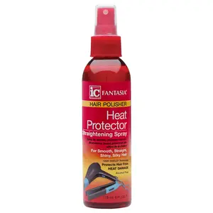 Fantasia IC Heat Protector Spray 6 oz Anti-Frizz Shine & Smoothness for Flat Iron Blow Dryer & Curling Iron Heat Protection Smooth Finish