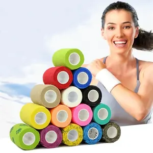 1Pc Waterproof Medical Therapy Self Adhesive Muscle Tape/Bandage.
