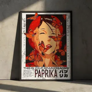 [Sale Off Up To 50%] [No Frame] Paprika Anime - Manga Movie Poster Art Print - Atsuko Chiba