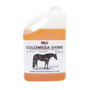 SoloMega Shine: 100% Pure Flax Oil
