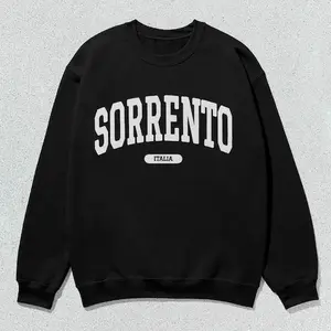 Sorrento Sweatshirt Italia Collegiate Crewneck Sweater Unisex