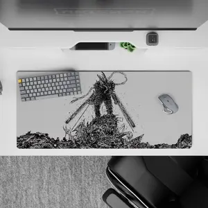 [SALE UP TO 30%]Chainsaw Man - Anime Desk Mat - Chainsaw Chaos Aesthetic, Mouse Pad for Anime Fan, Gaming Desk Accessories, Large Computer Pad, Desk Decor
