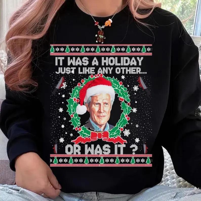 [ Sale up to 50% ] Keith Morrison christmas sweater True Crime Ugly Christmas Sweater Party Sweatshirt True Crime Ugly Sweater Funny Christmas Sweat Crewneck Hoodie Unisex