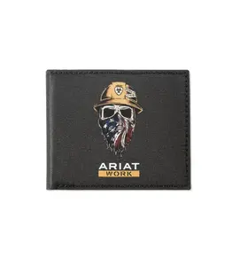 Ariat Men’s Work Bifold Wallet – Born 4 This USA Graphic (Style A3401601)